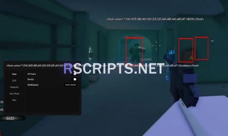 Michael's Zombies Script (Kill Aura, Noclip, No Reload...)