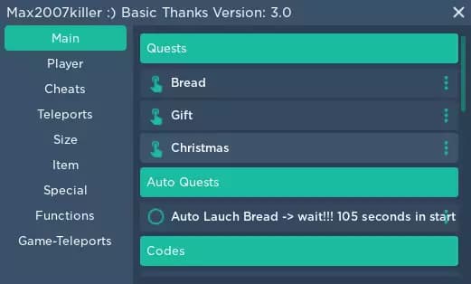 Build A Boat For Treasure [GUI - Auto Quest, Auto Farm, Functions, ClickDetectors]