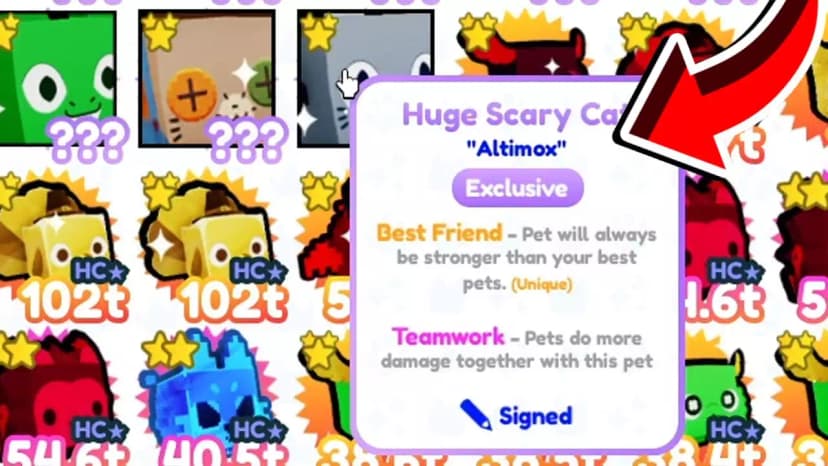 Pet Simulator X - Fake Pet Sign & Mailbox Spoofer