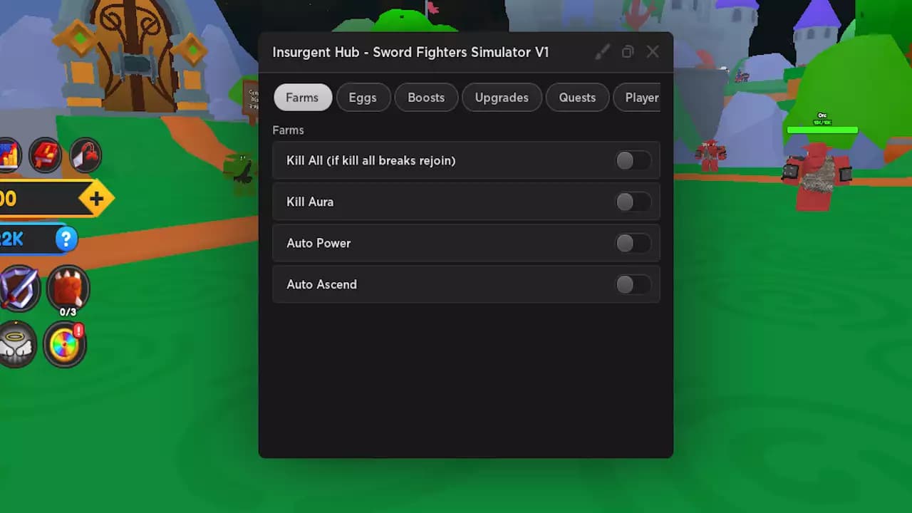 Sword Fighters Simulator - Insurgent Hub V1