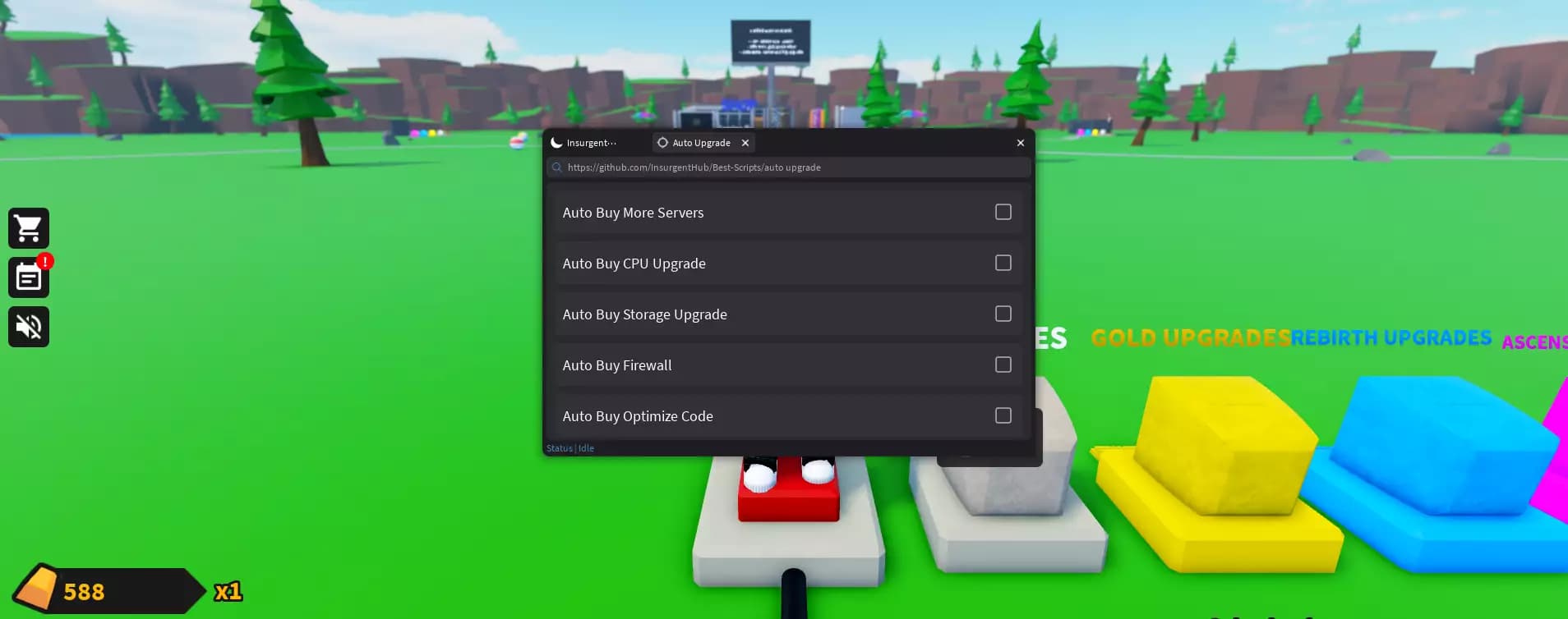Server Simulator - Insurgent Hub