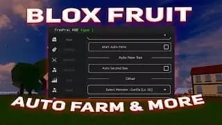 Blox Fruits: Auto Farm, Auto Boss Farm, Auto Players Farm, ESP, Teleport and More