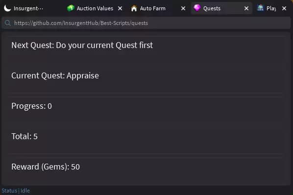 (NOW FREE) Bid Battles OP Gui - Insurgent Hub