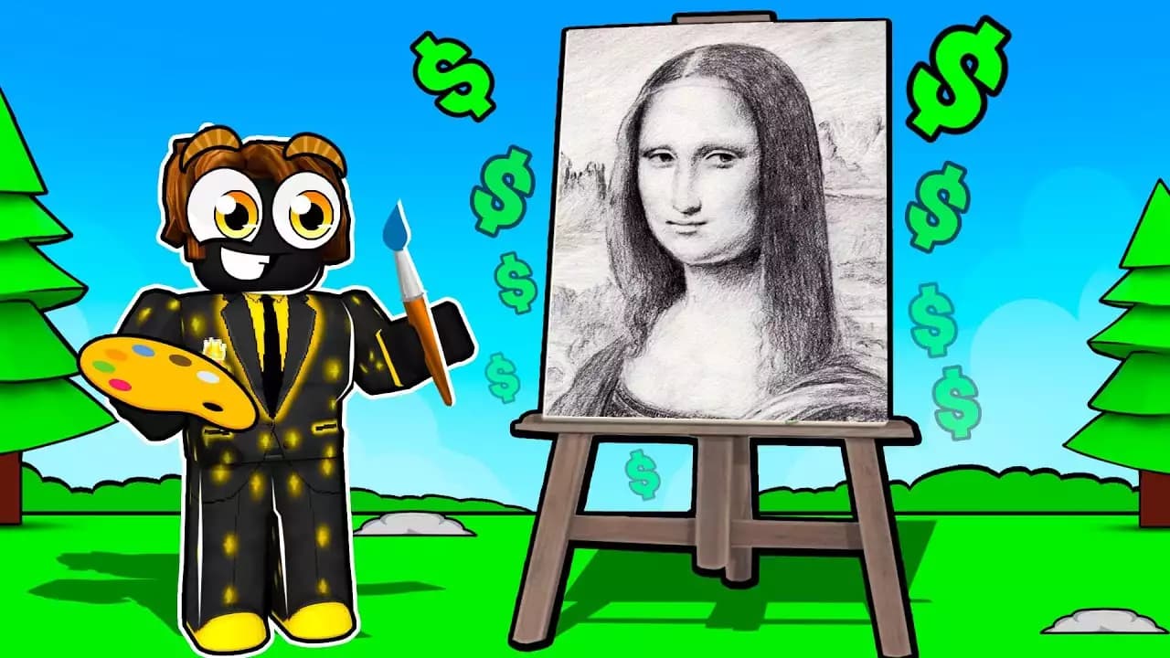 New art stealer, draw any art