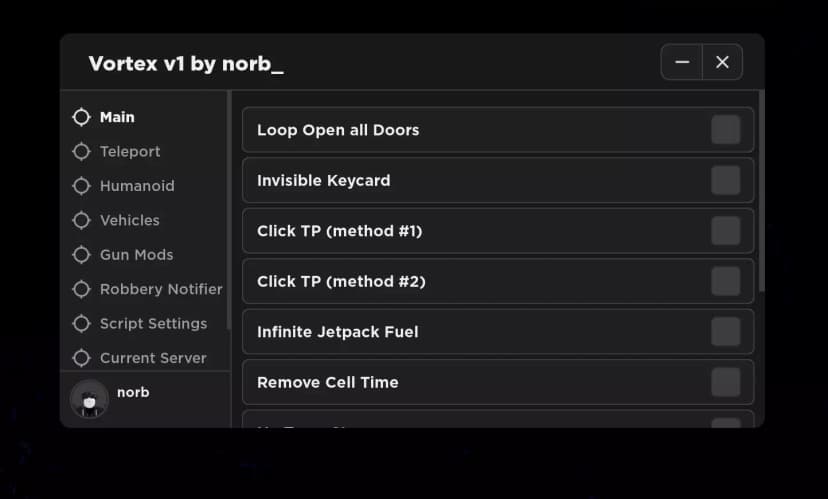 (OP) Vortex v1 - Jailbreak