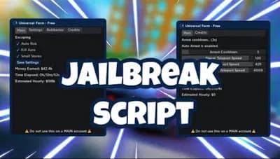 NEW JAILBREAK AUTO ROB / AUTO ARREST (UNIVERSAL FARM)