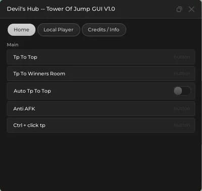 Tower of Jump Amazing GUI With Lot of Features