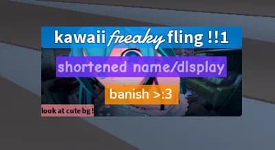 KAWAII FREAKY FLING - BEST UNIVERSAL FLING