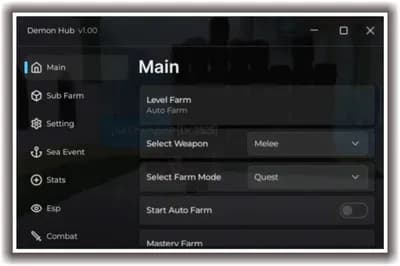 SCRIPT BLOXFRUITS AUTO FARM LEVEL | SEA EVENT | MASTERY