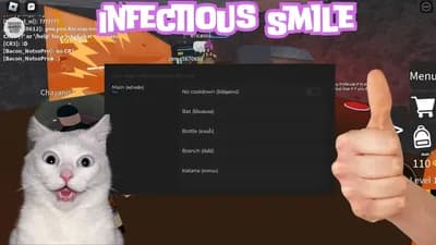 Infectious Smile, No Cooldawn (OP), TP Follow Players
