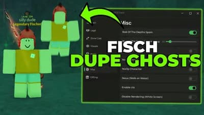 Fisch Dupe - Ghost / Rod Of The Depths Dupe