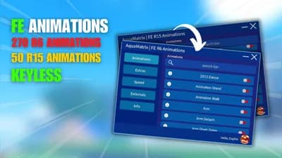AquaMatrix [320+ FE ANIMATIONS, KEYLESS]