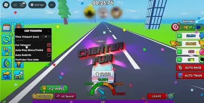 Car Training Script GUI - AutoBuy, AutoRebirth, AutoTrain