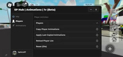 Universal Animations Script SP Hub
