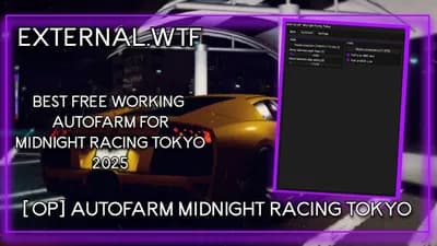 [AUTOFARM] MIDNIGHT RACING TOKYO SCRIPT GUI 2025