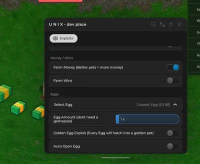 Exploit Golden EGG WINS / $ FREE