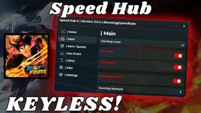 Blox Fruits | Speed Hub X (keyless)