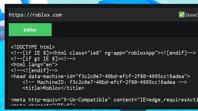HTML VIEWER ON ROBLOX - 1.0.0v - FREE NOKEY 