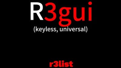 r3gui - Universal Script