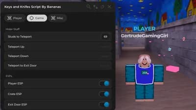 Keys and Knives OP script! Easy wins