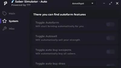 [KEYLESS] Saber v1.0 | Autofarm | Autosell | Autobuy