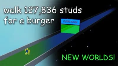 Walk 127 836 studs for a burger|Completions Auto Farm