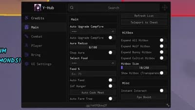 Updated 99 Nights in the Forest Script