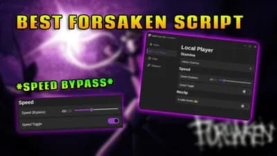 OP FORSAKEN SCRIPT! Infinite Stamina, Auto Generator & more