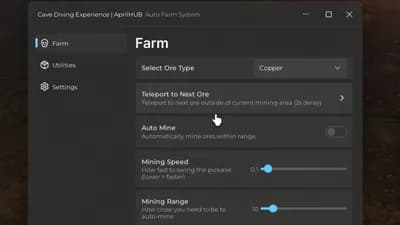 AprilHUB - Cave Diving Experience Autofarm