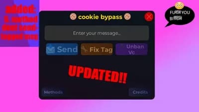 Cookie bypass op chat bypass