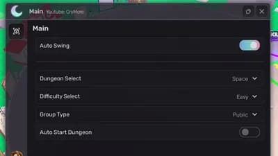 Saber Simulator|Auto Dungeon|Auto Incubate Best Pet|CryMore