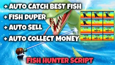 Fish Auto Catch Fish Duper Auto Sell Auto Collect OP