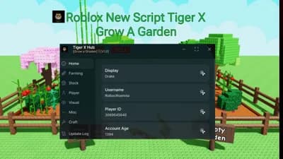 Tiger X Grow a Garden