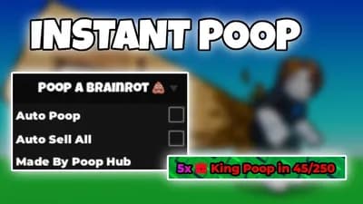 Instant Poop No Cool Down Auto Sell No Key 