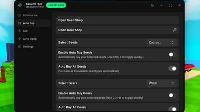 GOOD FOR AFK AND AUTOEXECUTE WITH AUTO RECONNECT WITH CONFIG