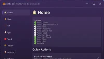 Build a Zoo Best Script Auto Smart System