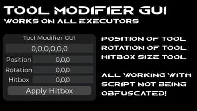 Tool modifier GUI