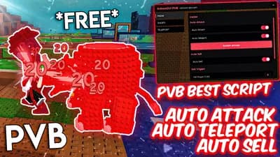 Plants vs Brainrots SolvexGUI Auto Farming Script