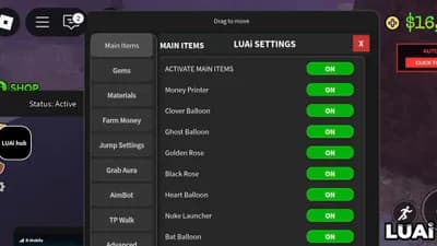 Ohio | auto pickup loot | LUAi hub | free and paid | 2025