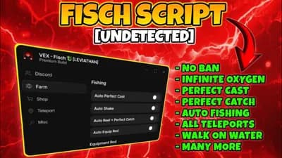 [UNDETECTED] FISCH SCRIPT MADE BY VEX