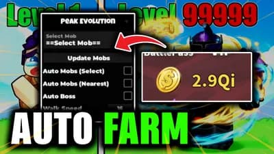 Auto Boss Farm Auto Mob Farm No Key