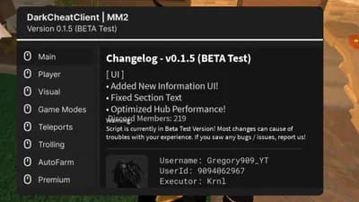 DarkCheatClient (Beta Test)
