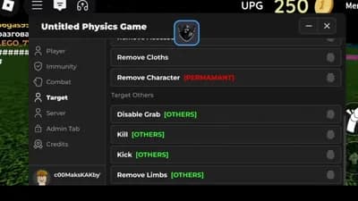 untitled in-physics game client no key
