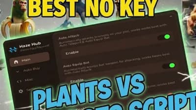 BEST Plants vs Brainrots Script KEYLESS Mobile 2025