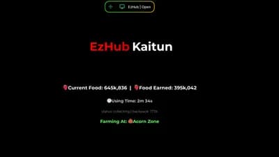 EzHub - Auto Play, Auto Farm, Kaitun Farm