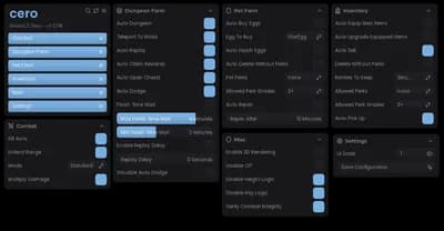 Cero - World // Zero - Auto Dungeon, Pet Farm, etc!