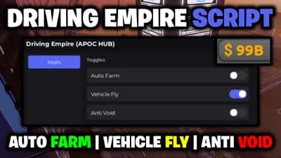 [🏎️] Auto Farm, Vehicle Fly, and More!