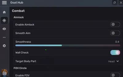 Goat Hub - universal aimbot, esp