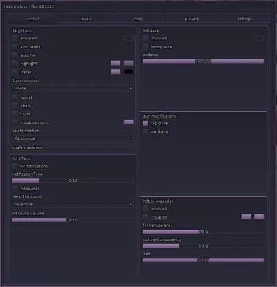 Headshots.cc HVH Script