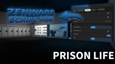 Prison life Gun mods aimbot kill aura silent aim Zenware